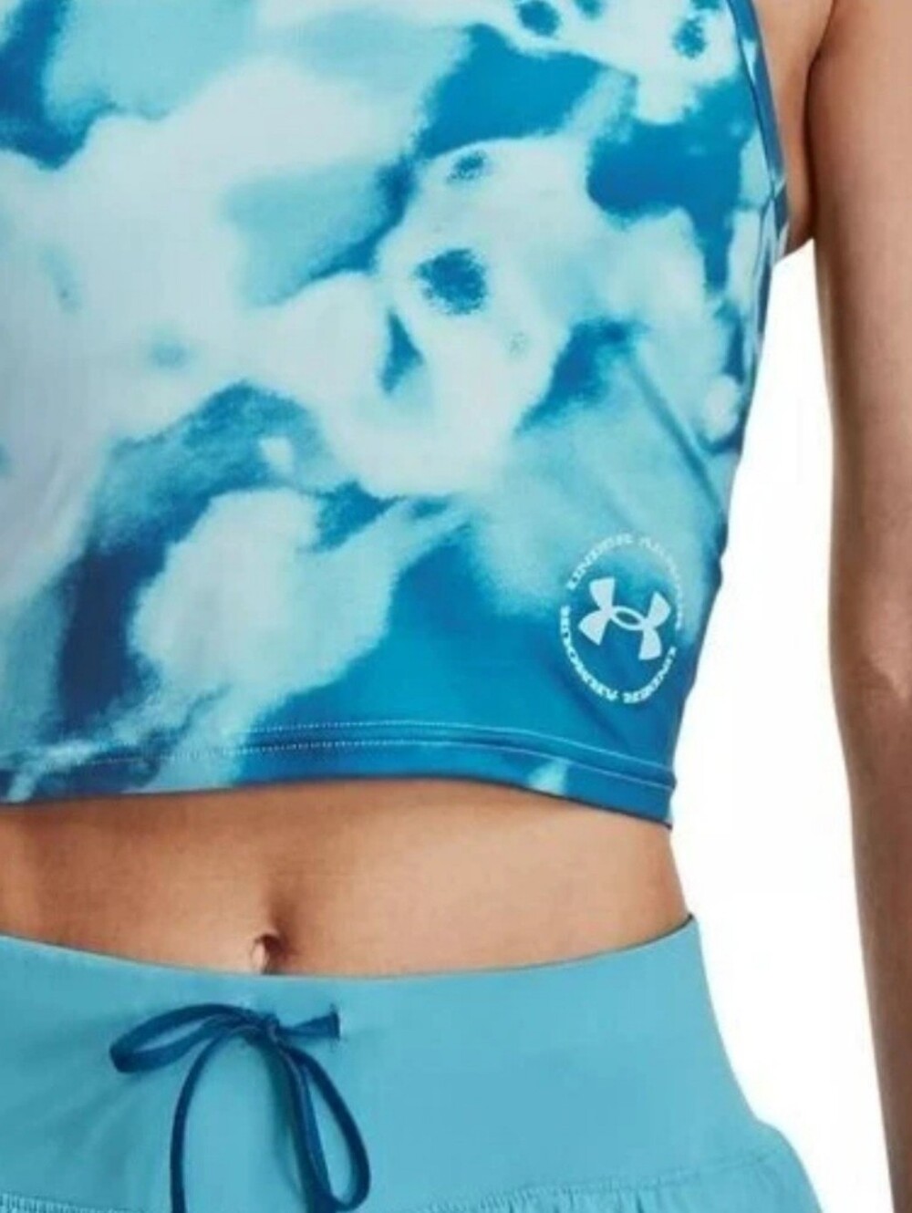 Under Armour Women's Small Iso-Chill Up The Pace Crop Tank Top NWT